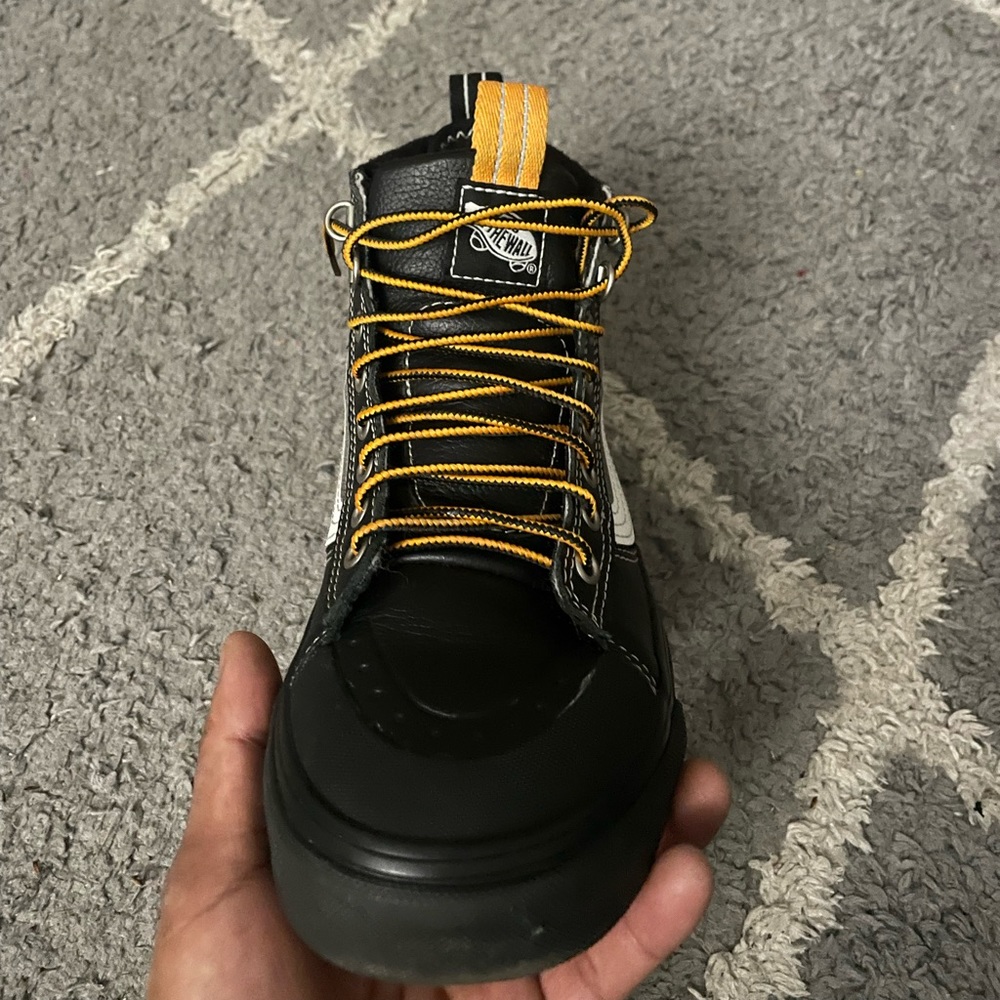 High Top Vans, Camouflage primaloft,  barely use,  insole missing in one of them